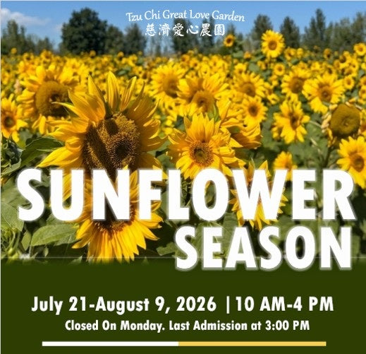 SUNFLOWER SEASON _admission for August 9 only